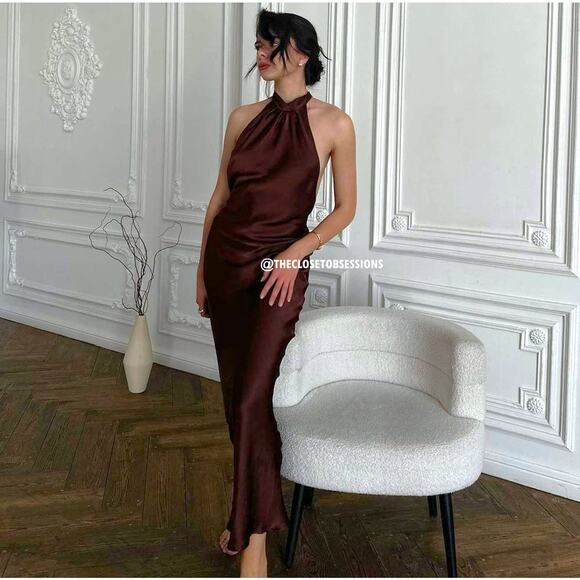 ZARA BLOGGER FAVE!!! Flowy Long Dress NWT LAST ONE!!! - Picture 10 of 16